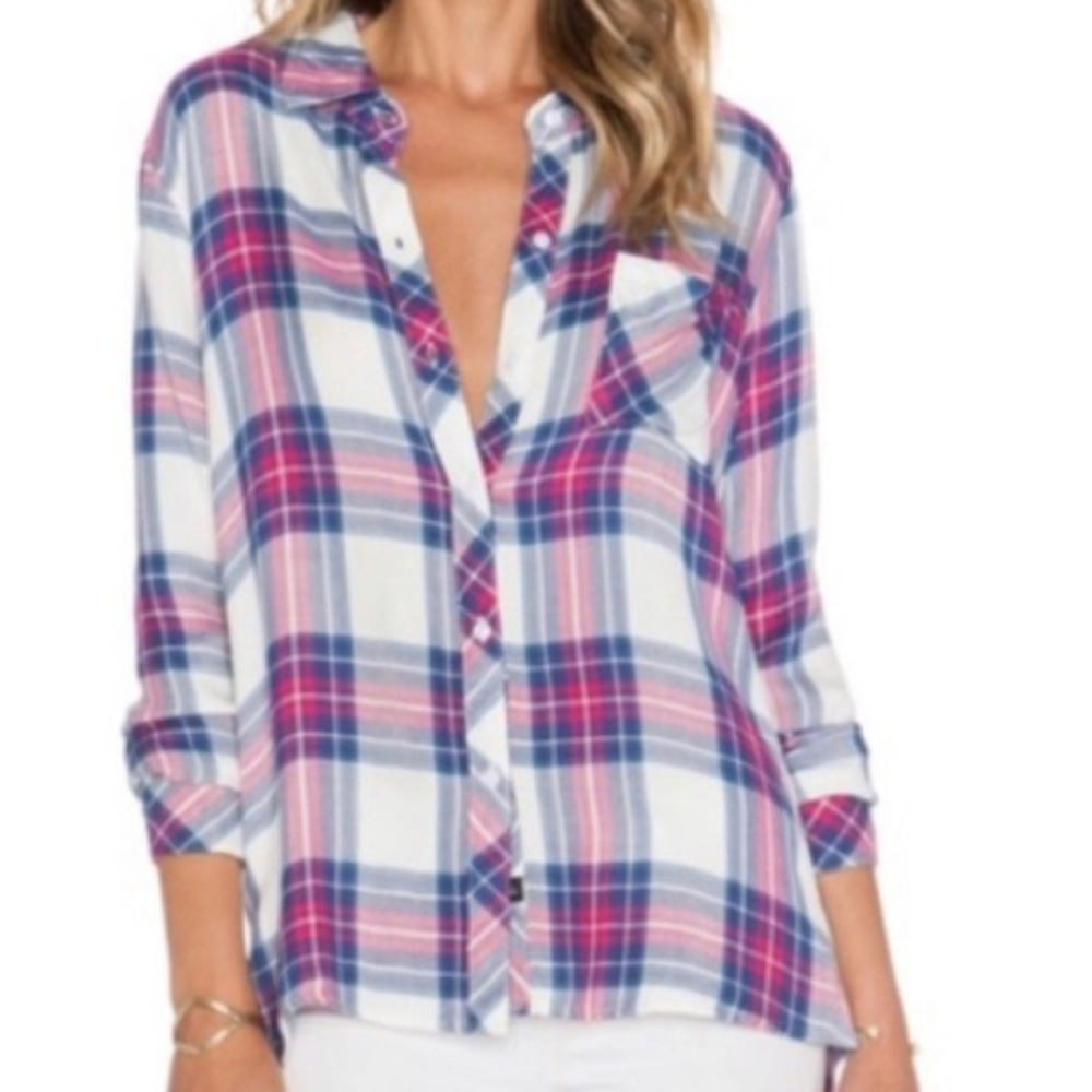Rails super cute flannel size s